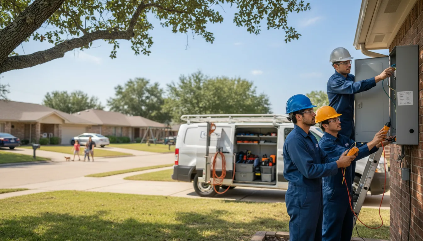 Certified electrician providing emergency electrical services in Kosciusko, MS